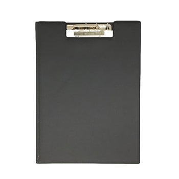 Bluepixel Equipamentos e Serviços Informáticos Lda | Prancheta A4 de Plástico Preto com Capa e Bolsa Interior Roma Pranchetas