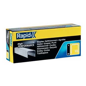 Bluepixel Equipamentos e Serviços Informáticos Lda | Agrafos Rapid para Pistola Agrafadora 13/8 – Caixa com 5000 un Rapid Agrafos