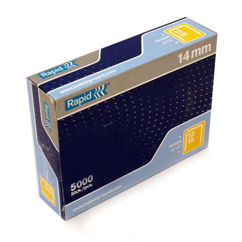 Bluepixel Equipamentos e Serviços Informáticos Lda | Agrafos Rapid para Pistola Agrafadora 13/14, Caixa com 5000 Unidades Rapid Agrafos