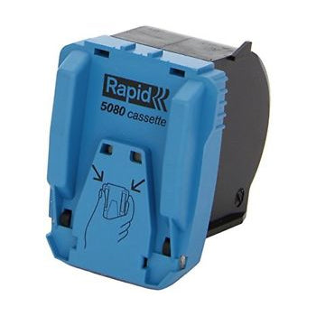 Bluepixel Equipamentos e Serviços Informáticos Lda | Agrafos em Cassete Supreme 5080E Rapid - 80 Folhas, Caixa com 5000 Rapid Agrafos