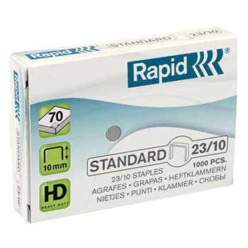 Bluepixel Equipamentos e Serviços Informáticos Lda | Ágarfos 23/10 Rapid 40/70 Caixa 1000 Unidades Rapid Agrafos