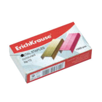 Agrafos 10 EK Coloridos Cx1000un