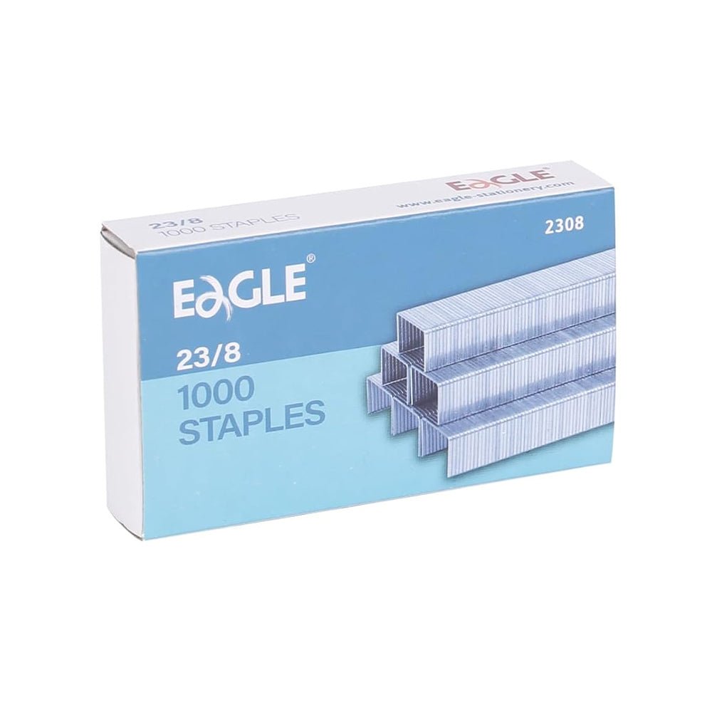 Bluepixel Equipamentos e Serviços Informáticos Lda | Ágrafos 23/8 Eagle 10/50 Folhas CX 1000 Un Eagle Agrafos