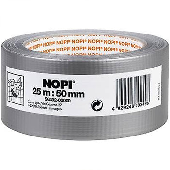 Bluepixel Equipamentos e Serviços Informáticos Lda | Fita Adesiva de Tecido Prata 50mmx25m - NOPI Duct Tape Nopi Reparadoras