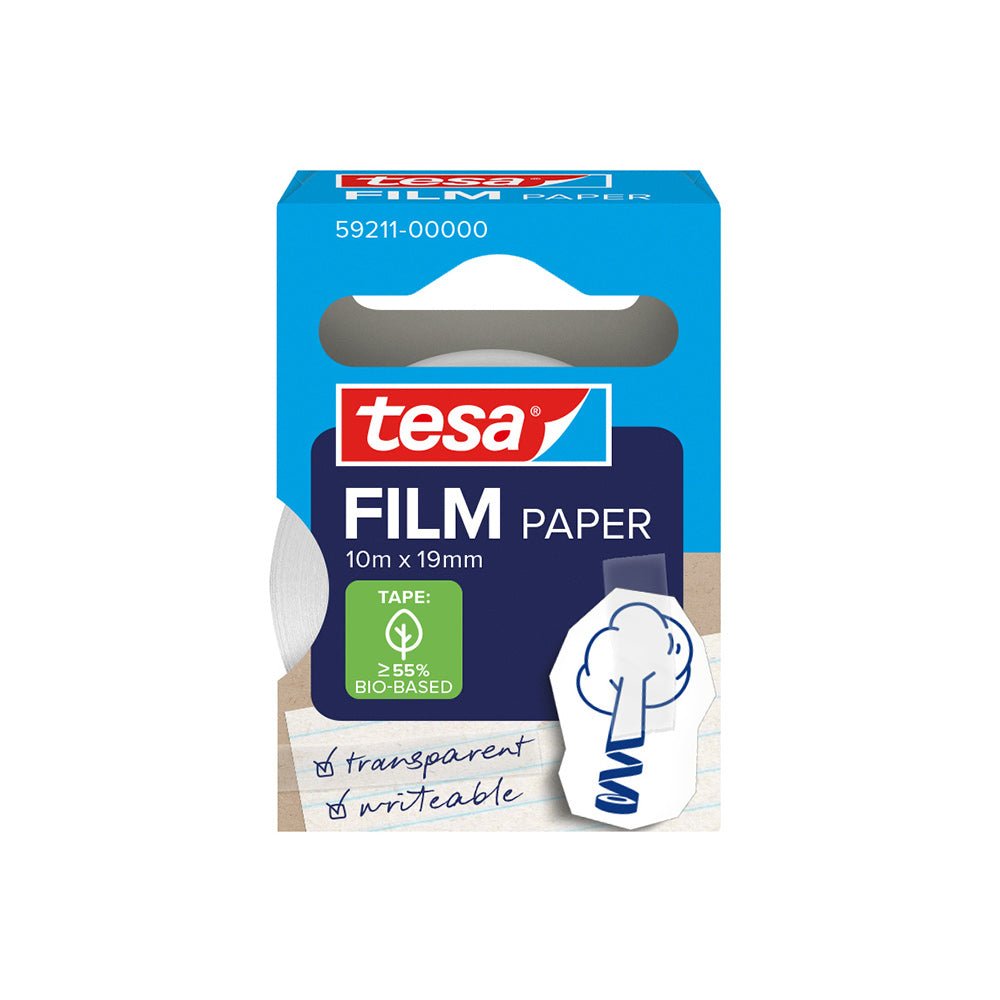 Bluepixel Equipamentos e Serviços Informáticos Lda | Fita Adesiva Tesafilm 19mm x 10m – Papel Adesivo para Escritório Tesa Fitas