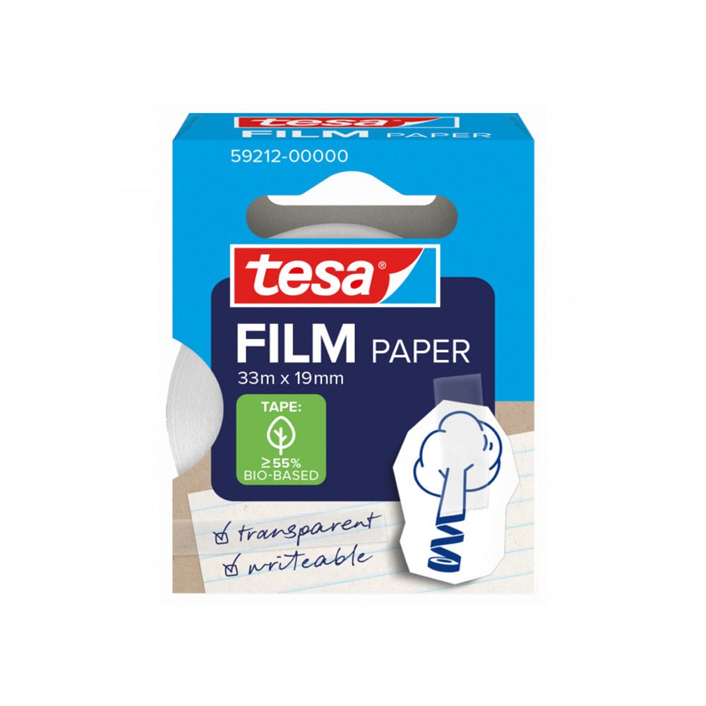 Bluepixel Equipamentos e Serviços Informáticos Lda | Fita Adesiva Tesafilm 19mmx33m | Papel para Reforço e Artesanato Tesa Fitas