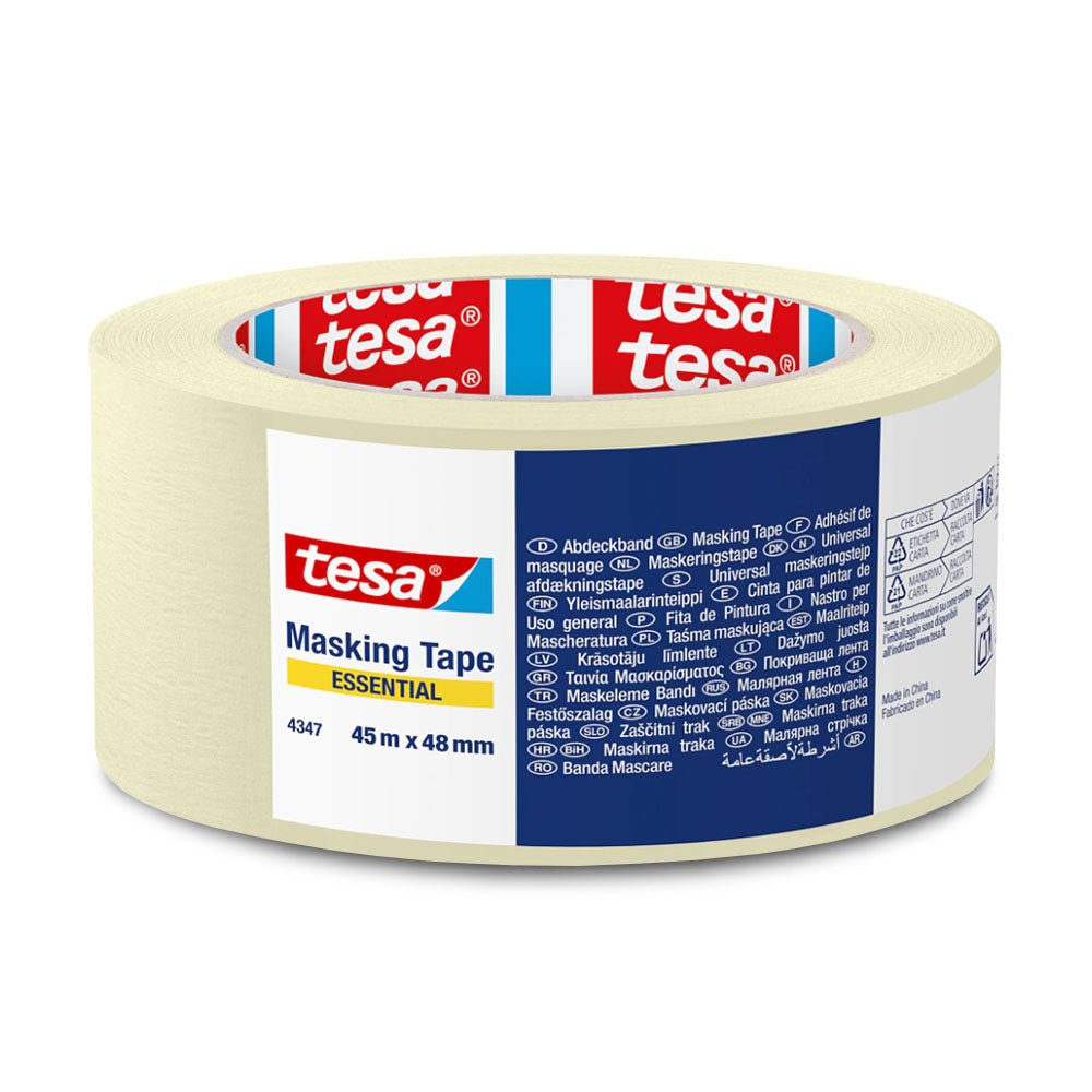 Bluepixel Equipamentos e Serviços Informáticos Lda | Fita Adesiva Crepe Tesa 48mm x 45m – Ideal para Reprodução e Proteção Tesa Pinturas
