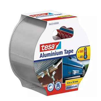 Bluepixel Equipamentos e Serviços Informáticos Lda | Fita Adesiva de Alumínio Tesa 50mmx10m Prata — Impermeável e Resistentes Tesa Reparadoras