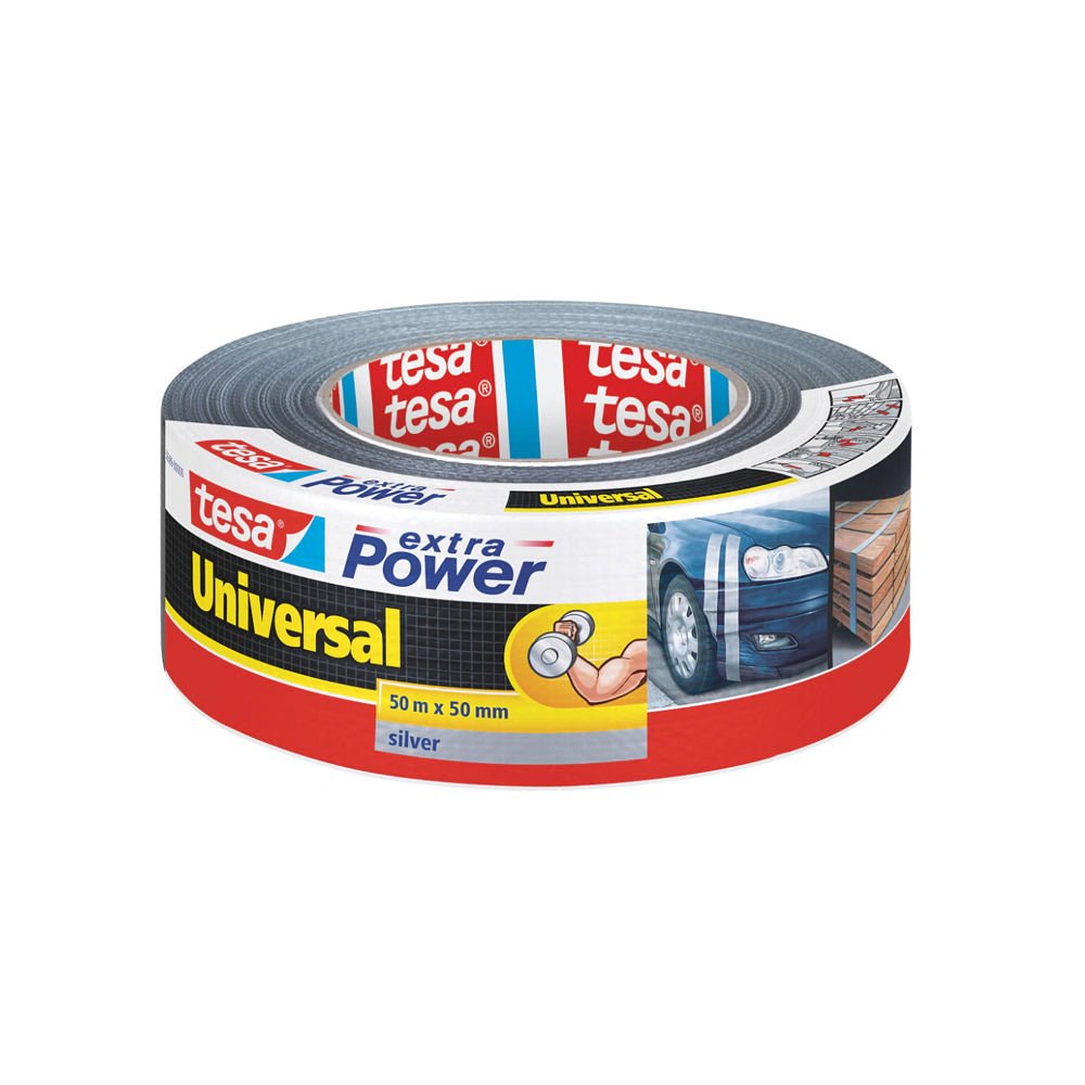 Bluepixel Equipamentos e Serviços Informáticos Lda | Fita Adesiva Tecido 50mmx50m Preto | Multiuso e Durável Tesa Reparadoras