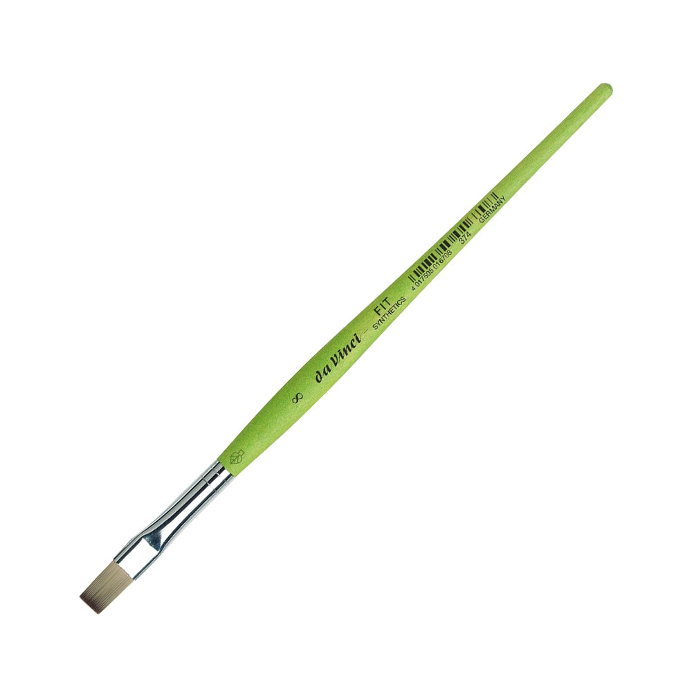 Bluepixel Equipamentos e Serviços Informáticos Lda | Pincel Hobby Escolar Espatulado Nº8 Da Vinci Fit - 1 unidade Da Vinci Pincéis