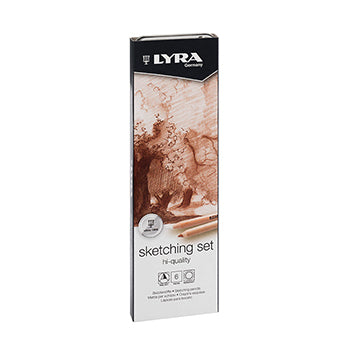 Bluepixel Equipamentos e Serviços Informáticos Lda | Lápis de Esboço Lyra Rembrandt Art Specials — 6 Unidades Lyra Lápis