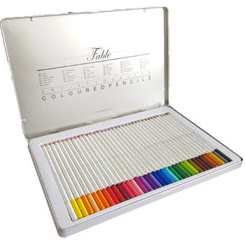 Bluepixel Equipamentos e Serviços Informáticos Lda | Lápis de Cor 36 Unidades - Caixinha Metal Dong-A Fable 18cm Dong-A Lápis