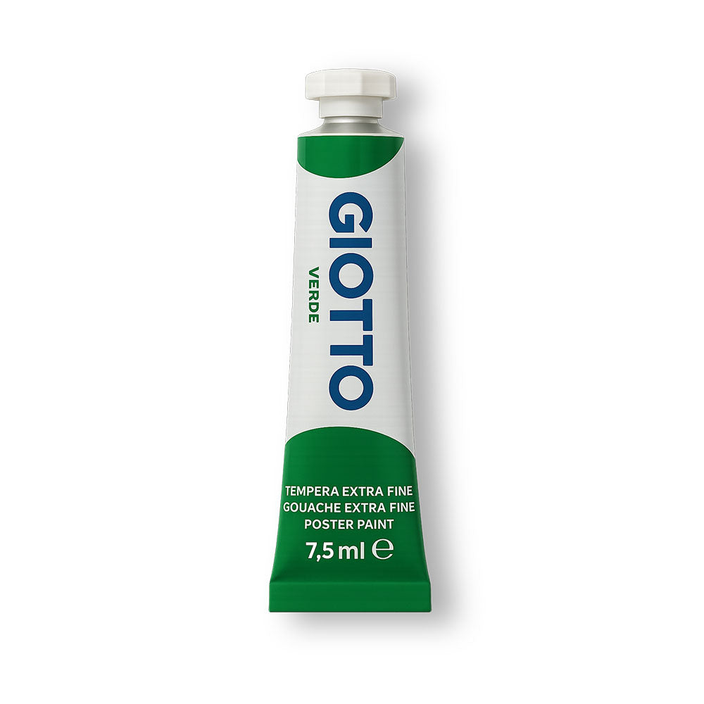 Bluepixel Equipamentos e Serviços Informáticos Lda | Guache Giotto Verde Brilhante 7,5ml - Tinta para Arte e Pintura Giotto Guaches Infantis