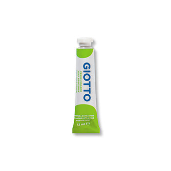 Bluepixel Equipamentos e Serviços Informáticos Lda | Guache Giotto Verde Claro 12ml - Tinta em Tubo para Arte e Quadro Giotto Guaches Infantis