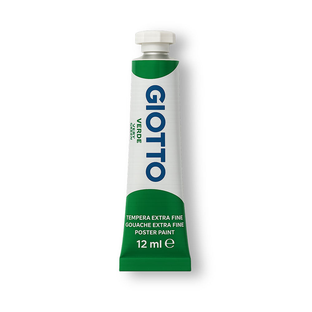 Bluepixel Equipamentos e Serviços Informáticos Lda | Guache Tubo 12ml Giotto Verde - Cor vibrante para arte e diversão Giotto Guaches Infantis