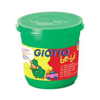 Bluepixel Equipamentos e Serviços Informáticos Lda | Pasta Modelar Verde Giotto Be-Be 220g | Arte e Artesanato Giotto Be-Be Plasticinas e Massas