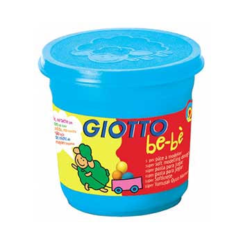 Bluepixel Equipamentos e Serviços Informáticos Lda | Pasta Modelar Azul Giotto Be-Be 220g - Argila para Artesanato Giotto Be-Be Plasticinas e Massas