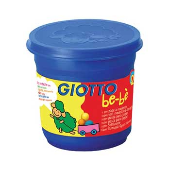 Bluepixel Equipamentos e Serviços Informáticos Lda | Pasta Modelar Azul Escuro Giotto Be-Be 220g para Arte Infantil Giotto Be-Be Plasticinas e Massas