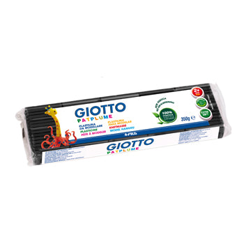 Bluepixel Equipamentos e Serviços Informáticos Lda | Plasticina Preto Giotto Patplume 350g - Massa de Modelar de Alta Qualidade Giotto Plasticinas e Massas