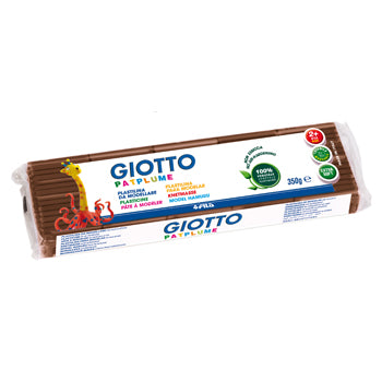 Bluepixel Equipamentos e Serviços Informáticos Lda | Plasticina Castanho Giotto Patplume 350g - Massa de Modelar Artesanal Giotto Plasticinas e Massas