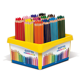 Bluepixel Equipamentos e Serviços Informáticos Lda | Lápis de Cor Giotto Mega 108 un. – Caixinha Escolar 18cm Giotto Lápis