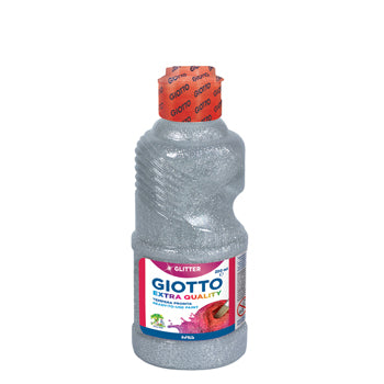Bluepixel Equipamentos e Serviços Informáticos Lda | Guache Líquido 250ml Giotto Prata Glitter – Extra Quality e Brilho Giotto Guaches Infantis