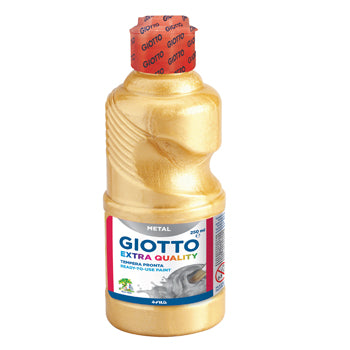 Bluepixel Equipamentos e Serviços Informáticos Lda | Guache Líquido 250ml Giotto Ouro Metal | Pintura de Alta Qualidade Giotto Guaches Infantis