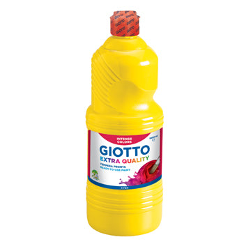 Bluepixel Equipamentos e Serviços Informáticos Lda | Guache Líquido 1L Giotto Amarelo Escuro - Extra Quality Giotto Guaches Infantis