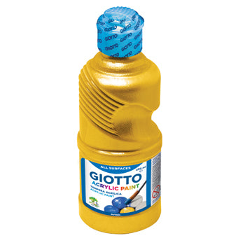 Bluepixel Equipamentos e Serviços Informáticos Lda | Guache Líquido Acrílico Giotto Ouro 250ml - Tinta Metálica de Alta Qualidade Giotto Guaches Infantis