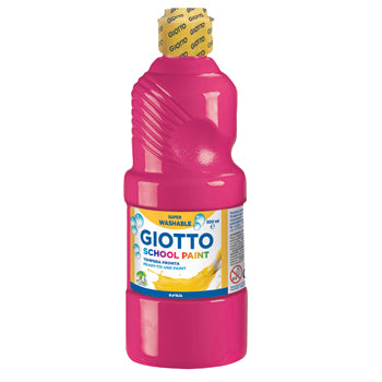 Bluepixel Equipamentos e Serviços Informáticos Lda | Guache Líquido Giotto Escolar Magenta 500ml – Cor Vibrante e de Qualidade Giotto Guaches Infantis