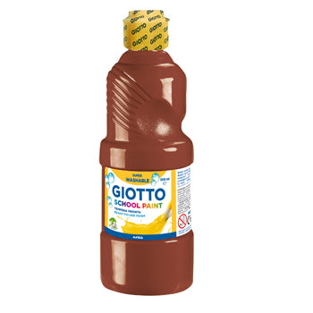 Bluepixel Equipamentos e Serviços Informáticos Lda | Guache Líquido Giotto 500ml – Cor Castanho para Artes Escolares Giotto Guaches Infantis