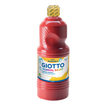 Bluepixel Equipamentos e Serviços Informáticos Lda | Guache Líquido 1L Giotto Escolar Vermelho – Tinta Infantil de Alta Qualidade Giotto Guaches Infantis