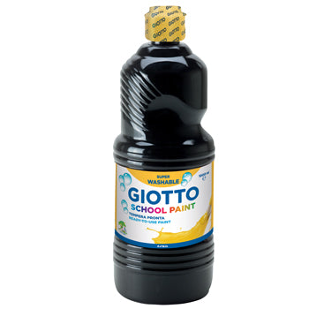 Bluepixel Equipamentos e Serviços Informáticos Lda | Guache Líquido Giotto 1L Preto para Arte Escolar Giotto Guaches Infantis
