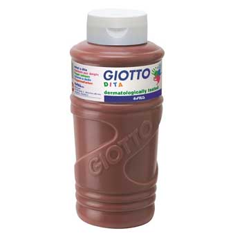 Bluepixel Equipamentos e Serviços Informáticos Lda | Guache Giotto Dedo Castanho 750ml – Pintura Infantil de Alta Qualidade Giotto Guaches Pintura Dedos