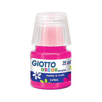 Bluepixel Equipamentos e Serviços Informáticos Lda | Guache Acrílico Giotto Magenta 25ml para Decoração e Pintura Giotto Guaches Decor
