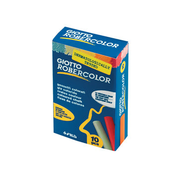 Bluepixel Equipamentos e Serviços Informáticos Lda | Giz de Cores Giotto Robercolor 10 un - Diversas cores para desenhos Giotto Giz