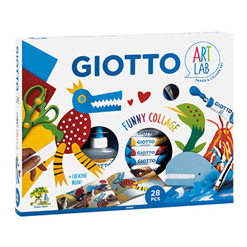 Bluepixel Equipamentos e Serviços Informáticos Lda | Conjunto Giotto Funny Collage para Arte e Criatividade Giotto Conjuntos e Kits