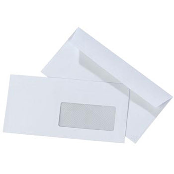 Bluepixel Equipamentos e Serviços Informáticos Lda | Envelopes DL 110x220mm com Janela Branco 090g - Pacote com 500 unidades Outros Envelopes