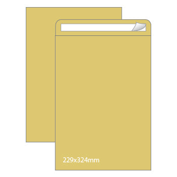 Bluepixel Equipamentos e Serviços Informáticos Lda | Envelopes C4 Kraft 229x324mm - Autodex 250 unidades Neutral Envelopes
