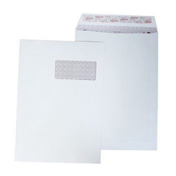 Bluepixel Equipamentos e Serviços Informáticos Lda | Envelopes C4 229x324mm com Janela Branco 090g – Pack 250 Unidades Neutral Envelopes