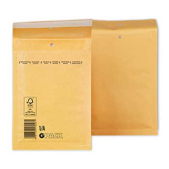 Bluepixel Equipamentos e Serviços Informáticos Lda | Envelope Almofadado Kraft 100x165mm 75g – Pack com 10 unidades Neutral Envelopes