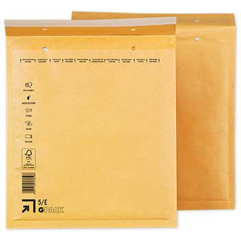 Bluepixel Equipamentos e Serviços Informáticos Lda | Envelope Almofadado Kraft 220x265mm Nº2, Pack com 10 unidades Neutral Envelopes