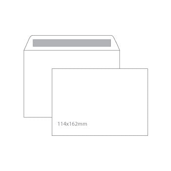 Bluepixel Equipamentos e Serviços Informáticos Lda | Envelopes Brancos C6 114x162mm 090g Autodex - Pack de 500 Neutral Envelopes