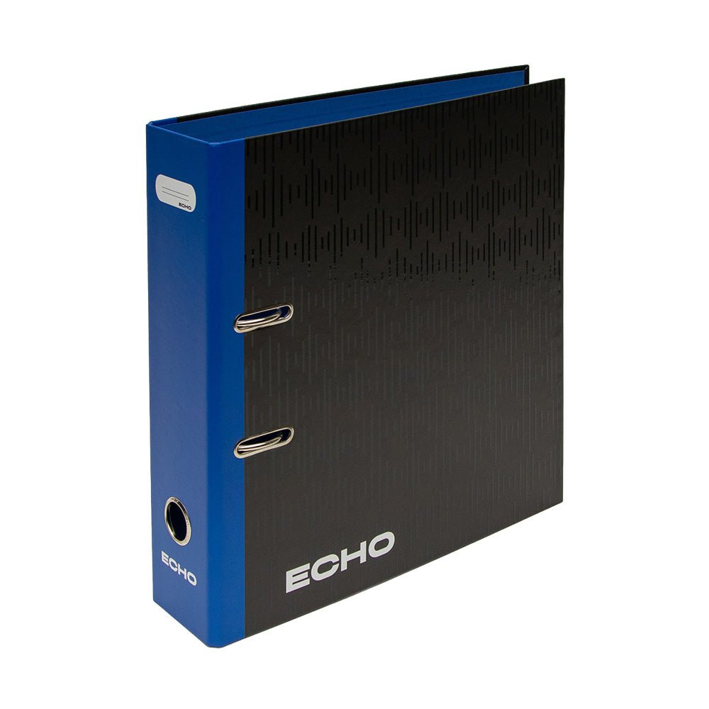 Bluepixel Equipamentos e Serviços Informáticos Lda | Pasta Arquivo L/L A4 com Rado ECHO Preto - Organize Documentos Ancor Pastas Arquivo