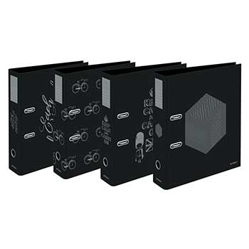 Bluepixel Equipamentos e Serviços Informáticos Lda | Pasta Arquivo Ambar Clever Silver L/L com Dano | Organização e Armazenamento Ambar Pastas Arquivo