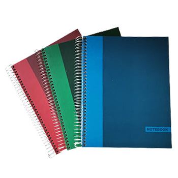 Bluepixel Equipamentos e Serviços Informáticos Lda | Caderno Espiral A5 Quadrado – 150 Folhas, Notebook Sortido Neutral Cadernos Espiral