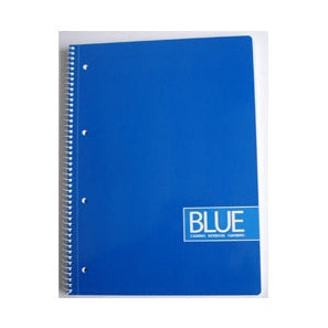 Caderno Espiral A4 Quadriculado 70g Azul - 80 Folhas