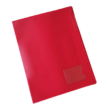 Bluepixel Equipamentos e Serviços Informáticos Lda | Dossier Plástico A4 com Mola Vermelho Opaco - Organizador Fácil Neutral Classificadores