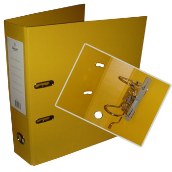 Bluepixel Equipamentos e Serviços Informáticos Lda | Pasta Arquivo L/L Amarelo em Polipropileno com Rado 310x285 SmartD Pastas Arquivo