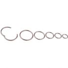 Bluepixel Equipamentos e Serviços Informáticos Lda | Argolas de Dobradiça Niqueladas 46mm Nº5 - Pack com 10 unidades Neutral Argolas